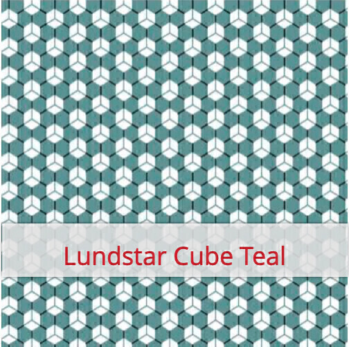 Large Bread Bag - Lundstar Cube Teal