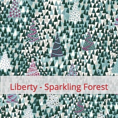 Furoshiki 32x32 - Liberty - Sparkling Forest