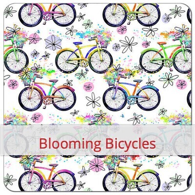 Pochette Snack - Blooming Bicycles