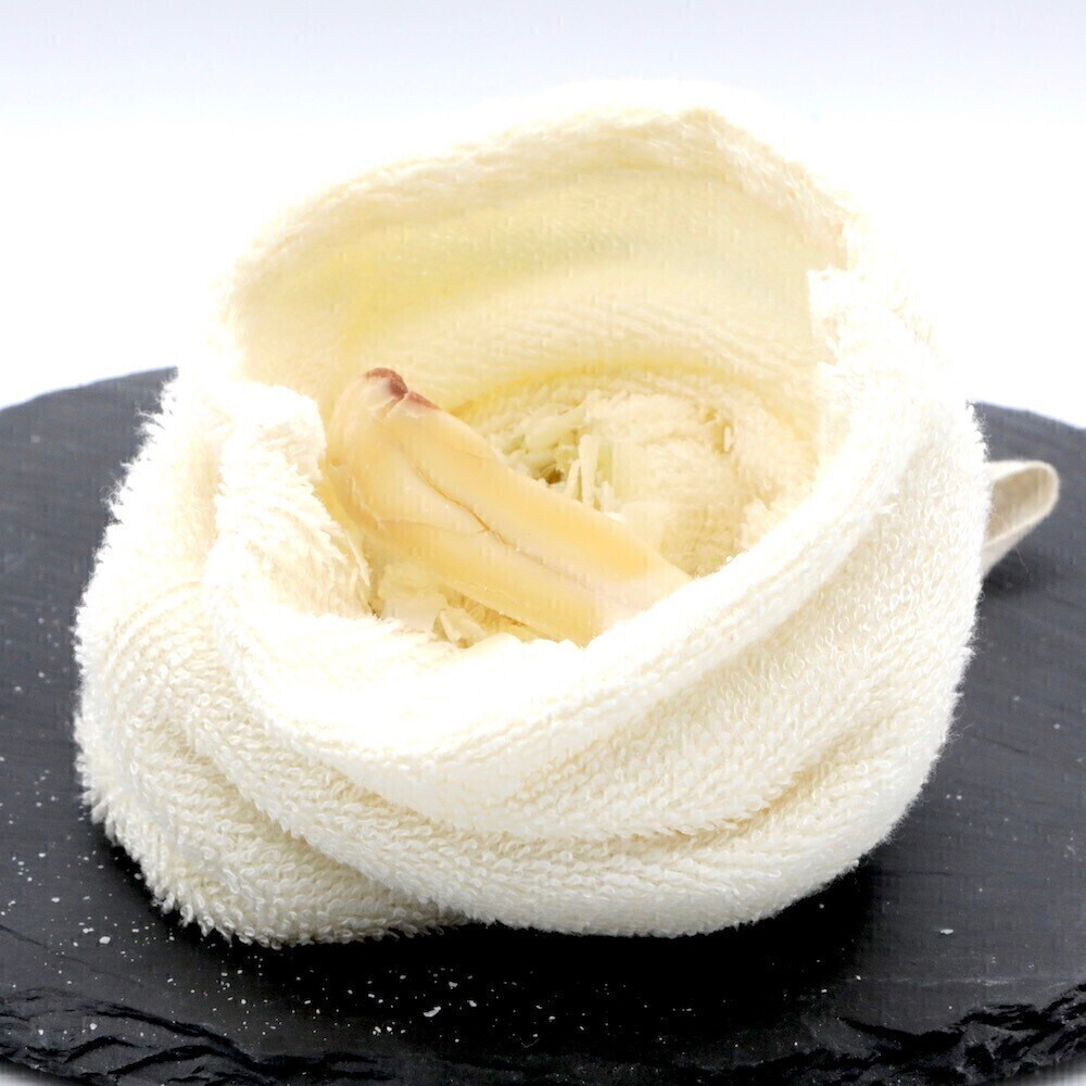 Wash Glove with Soap Pocket - Natural