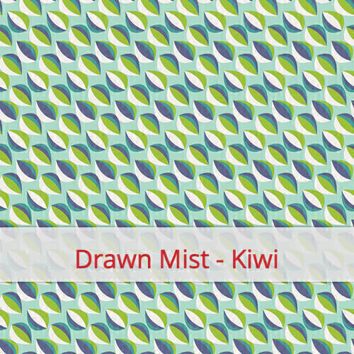 Large Bread Bag - Joy: Drawn Mist Kiwi