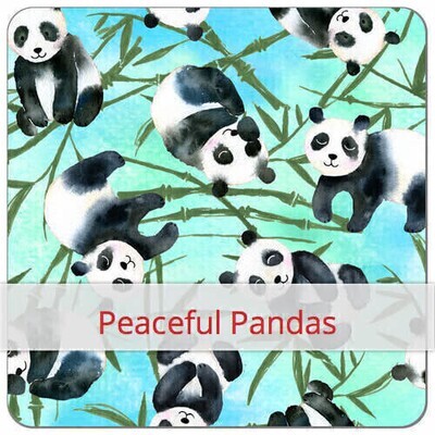 Stokbroodzak - Peaceful Pandas Stokbroodzak - Peaceful Pandas