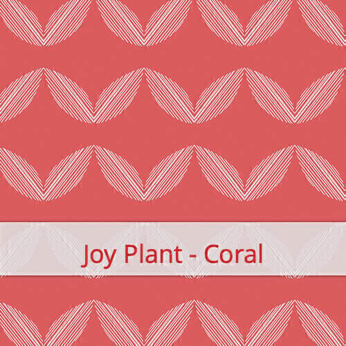 Bread Bag - Joy Plant - Coral