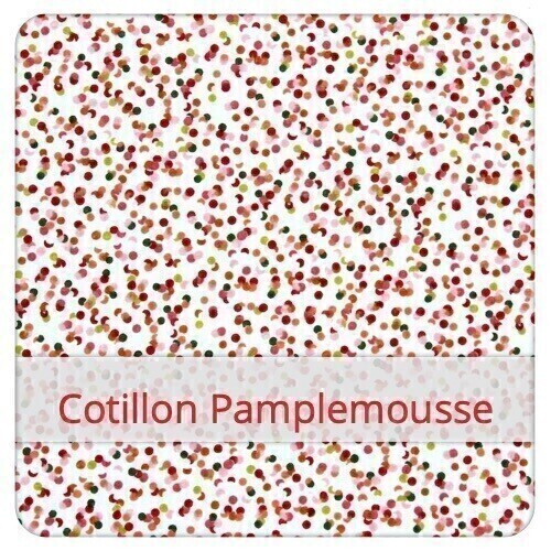 Large Bread Bag - Cotillon Pamplemousse