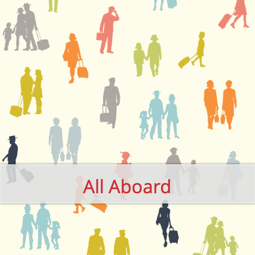 Bread Bag - All Aboard