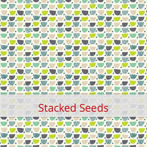 Large Bread Bag - Joy: Stacked Seeds Large Bread Bag - Joy: Stacked Seeds