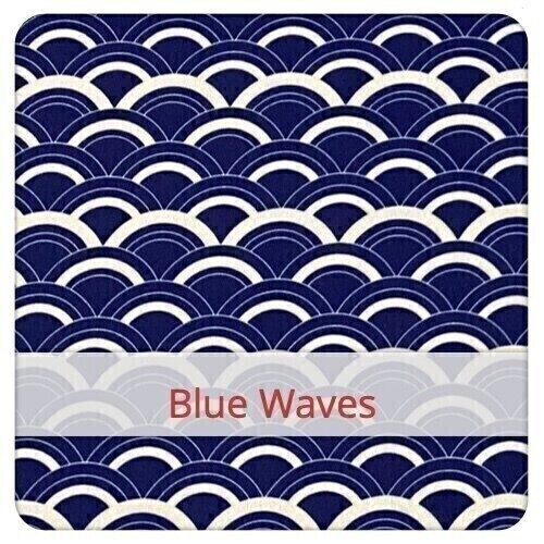 Sandwich Wrap - Blue Waves