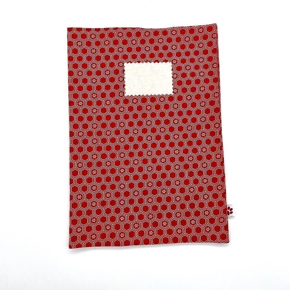 Boekhoes - A4 - Nara - Rouge Boekhoes - A4 - Nara - Rouge