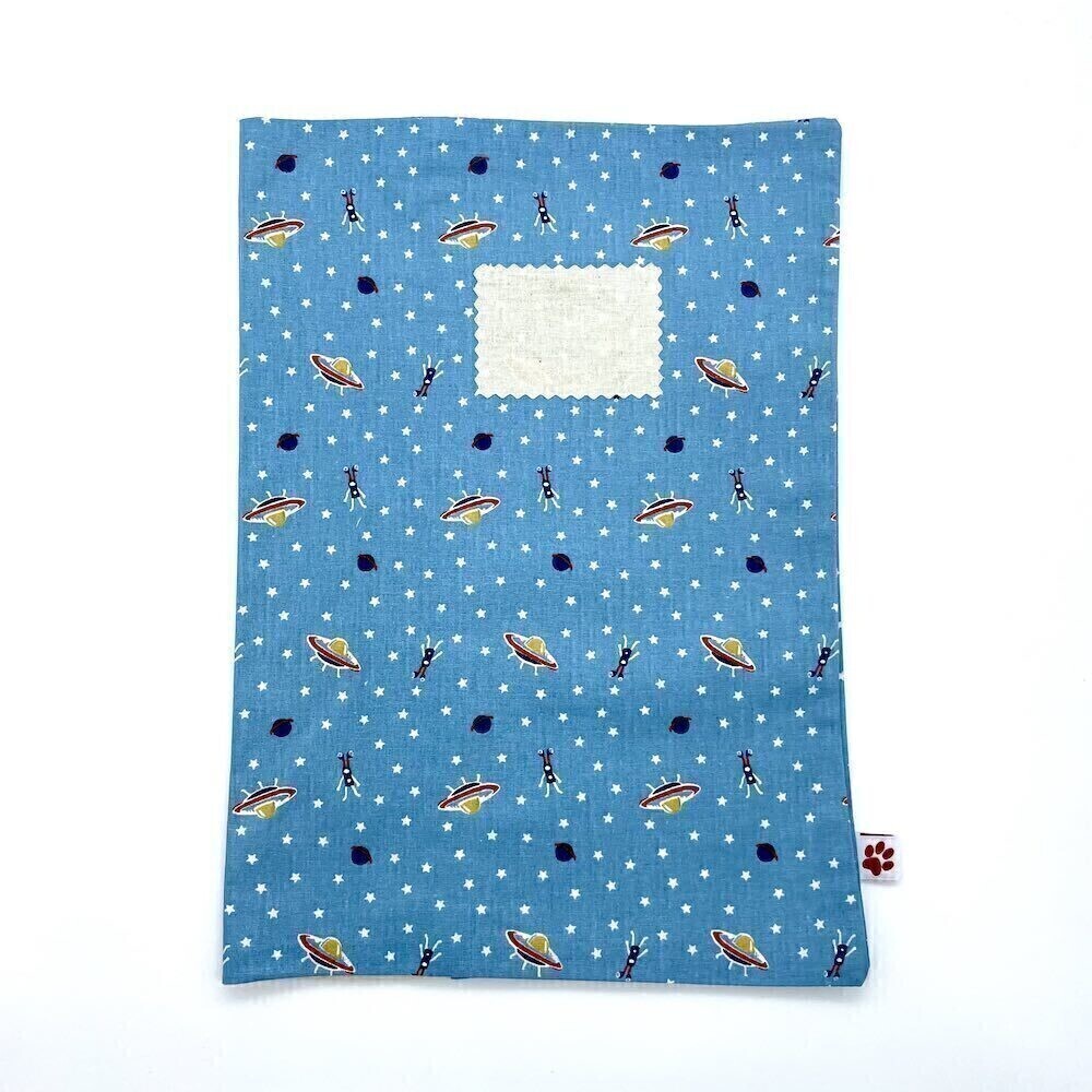 Boekhoes - A4 - Martiens - Bleu Boekhoes - A4 - Martiens - Bleu