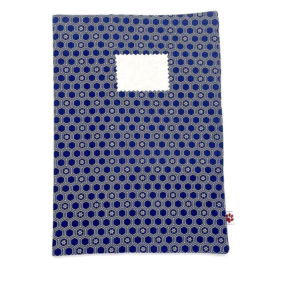 Boekhoes - A4 - Nara - Bleu Boekhoes - A4 - Nara - Bleu