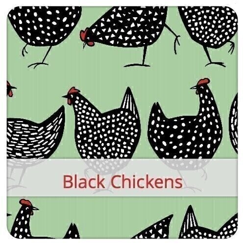 Sandwich Large - Black Chickens Sandwich Large - Black Chickens