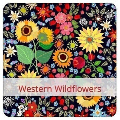 Snack-Beutel - Western Wildflowers