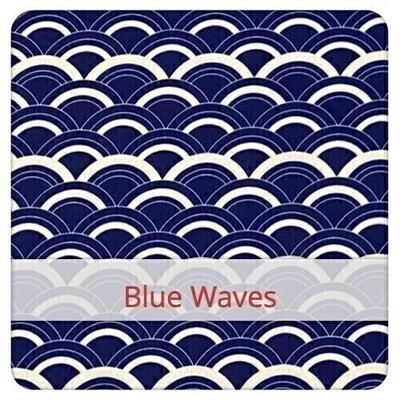 Stokbroodzak - Blue Waves Stokbroodzak - Blue Waves