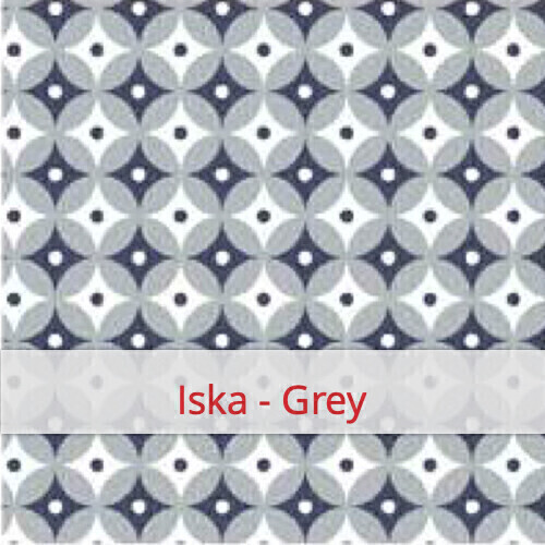 Herbruikbare Zakdoeken - Zakje van 5 - Iska - Grey