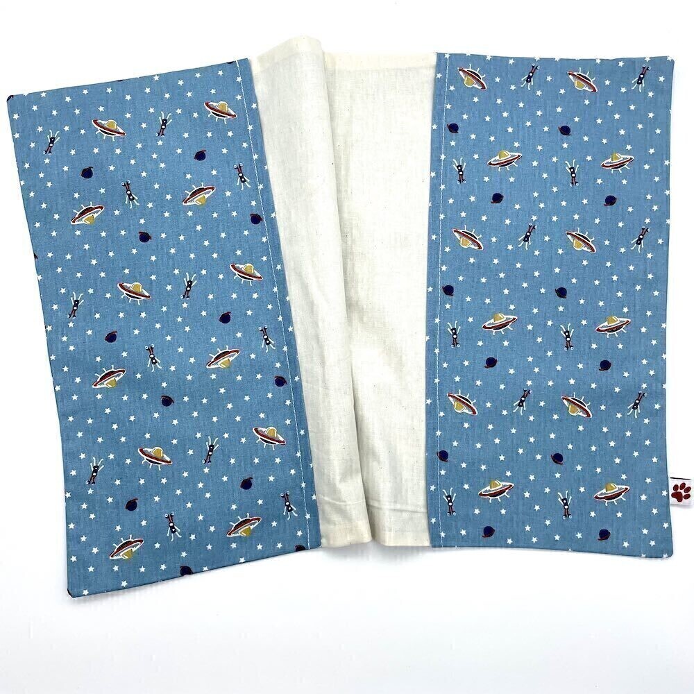 Couverture Cahier - A4 - Martiens - Bleu
