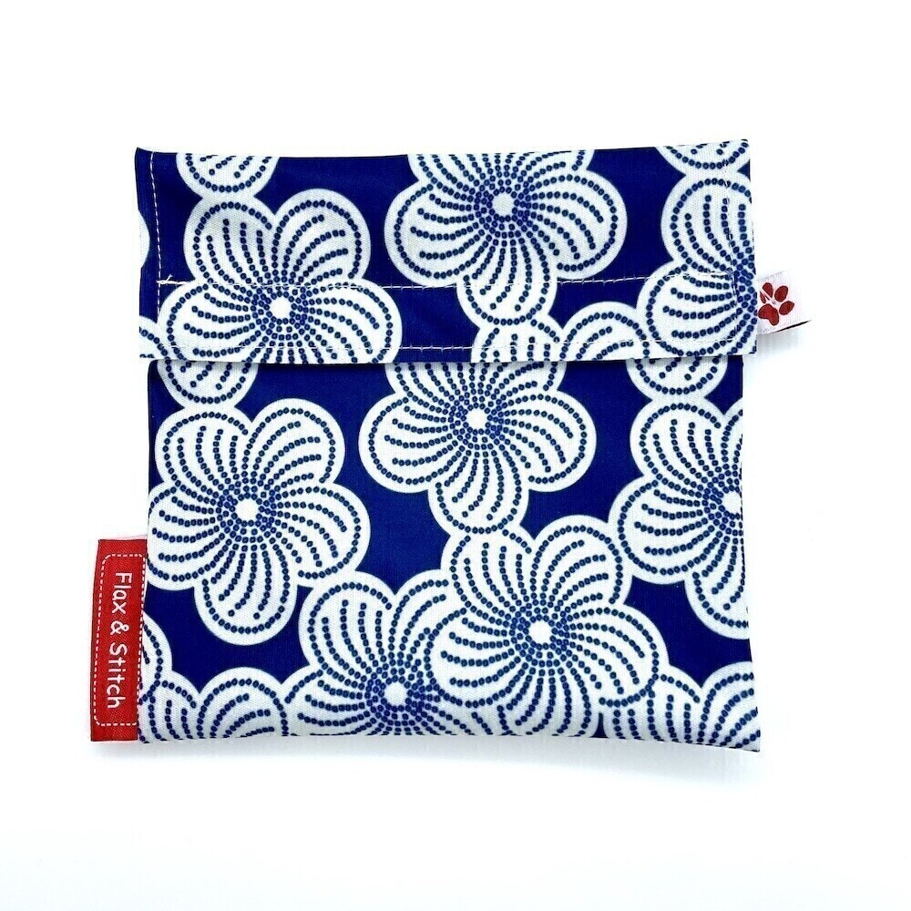 Sandwich - Flowers on Blue