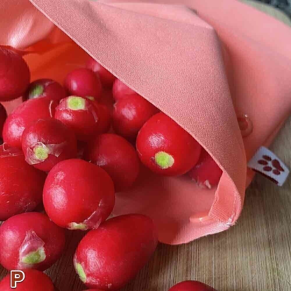 Sac de Congélation Réutilisable Petit - Coral