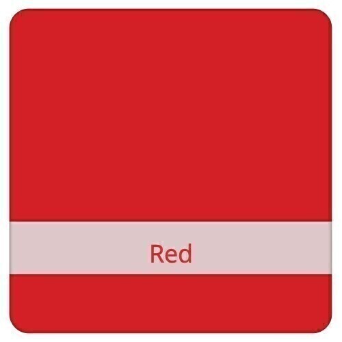 Couvre Plat Grand: Red
