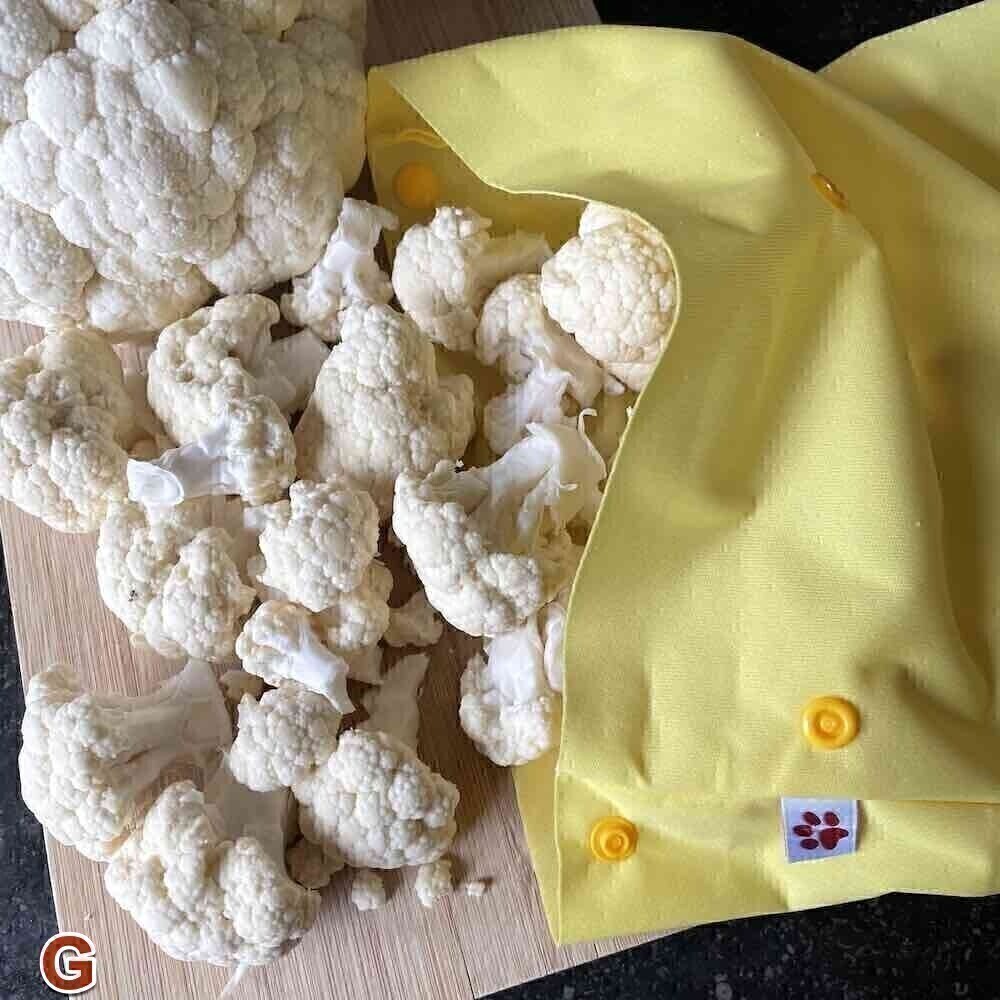 Sac de Congélation Réutilisable XL - Yellow
