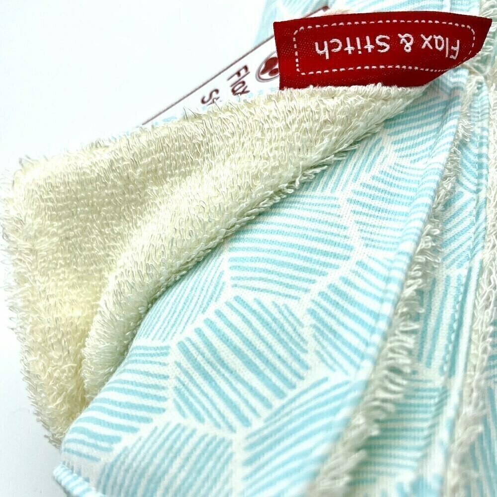 Reusable Wipes: Cyan Hexagons