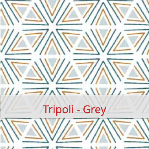 Herbruikbare Zakdoeken - Zakje van 5 - Tripoli - Grey