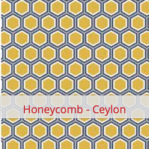 Furoshiki 24x24 - Honeycomb - Ceylon