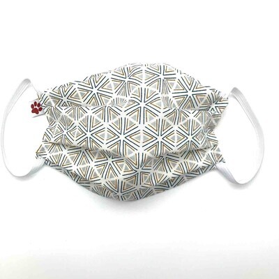 Mask: Adult - Tripoli - Grey Mask: Adult - Tripoli - Grey