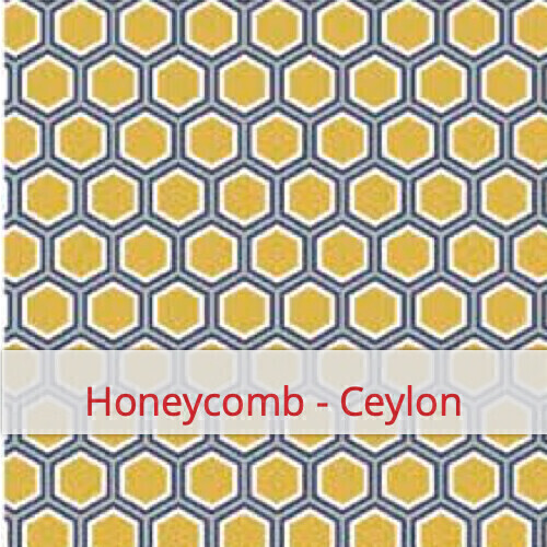 Furoshiki 32x32 - Honeycomb - Ceylon