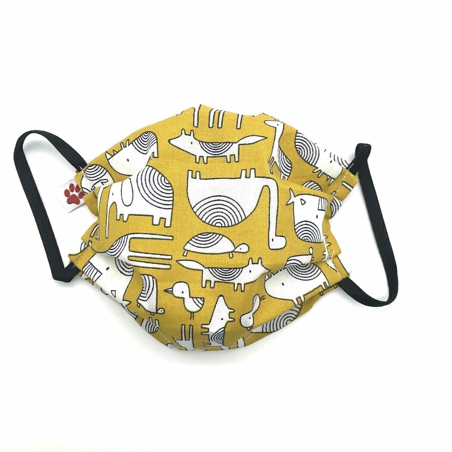 Maske: Kind - Dakar - Ochre Maske: Kind - Dakar - Ochre