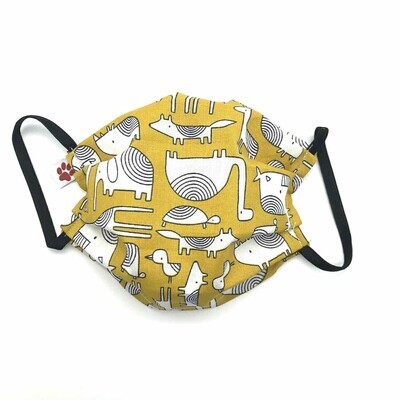 Mask: Child - Dakar - Ochre
