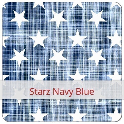 Wrap à Tartines - Starz Navy Blue