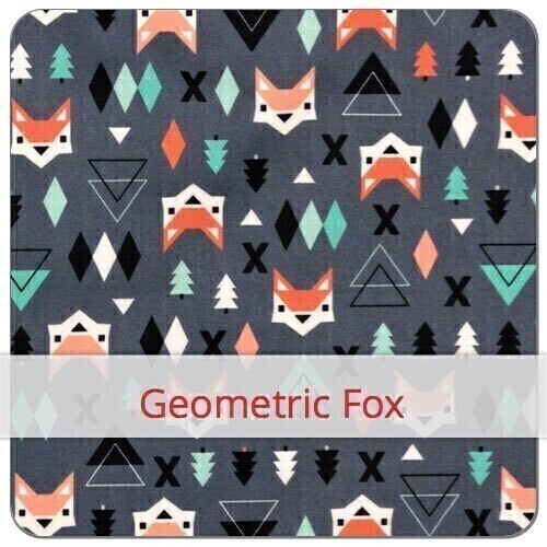 Sandwich Wrap - Geometric Fox