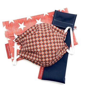 Mask: Adult - Iska - Red