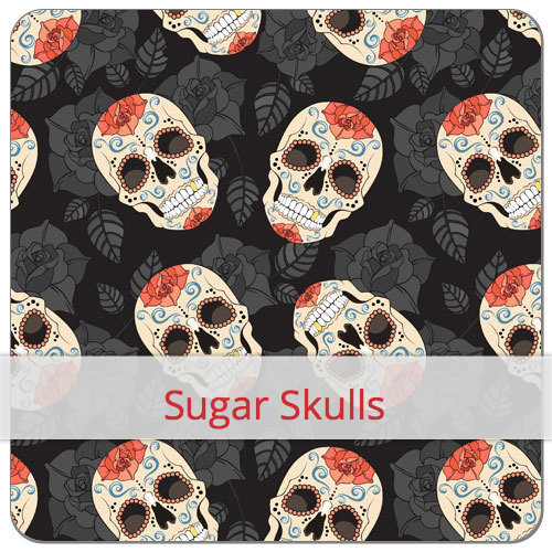 Slim & Short - Sugar Skulls Slim & Short - Sugar Skulls