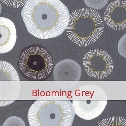 Baguette Bag - Day in Paris: Blooming Grey