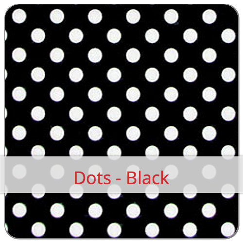 Slim & Short - Dots Black Slim & Short - Dots Black