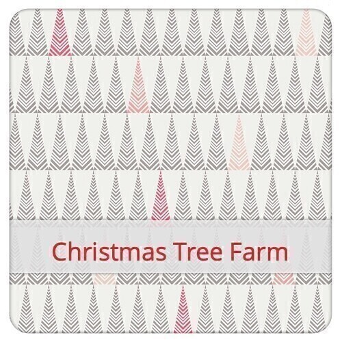 Furoshiki 75x75 - Christmas Tree Farm