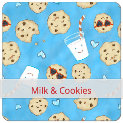 Snack-Beutel - Milk & Cookies