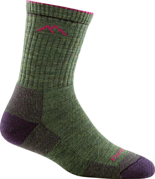 Darn Tough - Hiker: Womens Micro Crew - Moss - S Darn Tough - Hiker: Womens Micro Crew - Moss - S