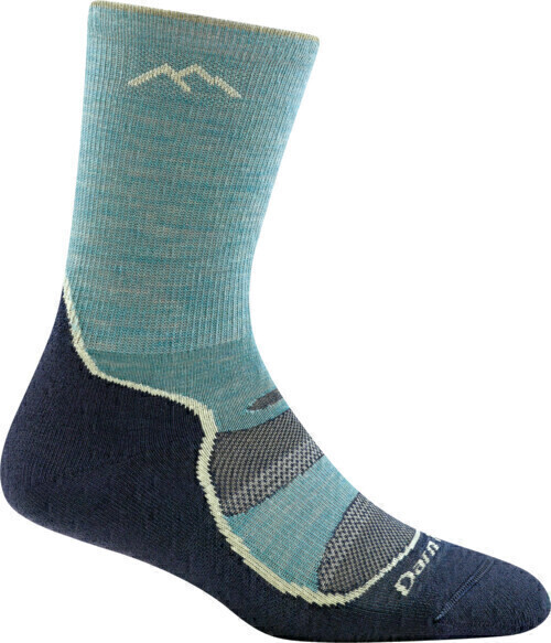 Darn Tough - Hiker: Womens Micro Crew - Aqua - S Darn Tough - Hiker: Womens Micro Crew - Aqua - S