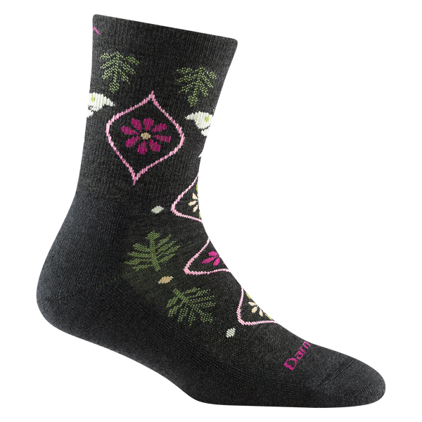 Darn Tough - Hiker: Womens Micro Crew - Charcoal - L Darn Tough - Hiker: Womens Micro Crew - Charcoal - L