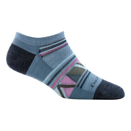 Darn Tough - Bridge: Womens No Show - Blue - L Darn Tough - Bridge: Womens No Show - Blue - L