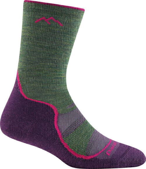 Darn Tough - Hiker: Womens Micro Crew - Moss - S Darn Tough - Hiker: Womens Micro Crew - Moss - S