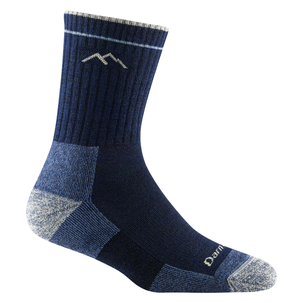 Darn Tough - Hiker: Womens Micro Crew - Eclipse - L Darn Tough - Hiker: Womens Micro Crew - Eclipse - L