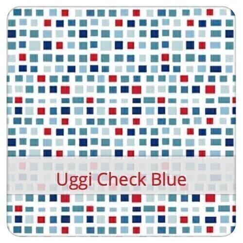 Scrunchie - Uggi Check Blue Scrunchie - Uggi Check Blue