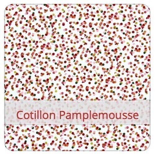 Scrunchie - Cotillon Pamplemousse