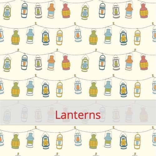 Scrunchie - Lanterns