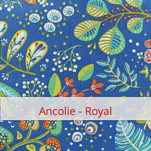Scrunchie - Ancolie - Royal