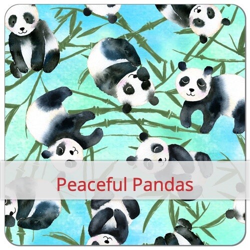 Baguette Grote - Peaceful Pandas