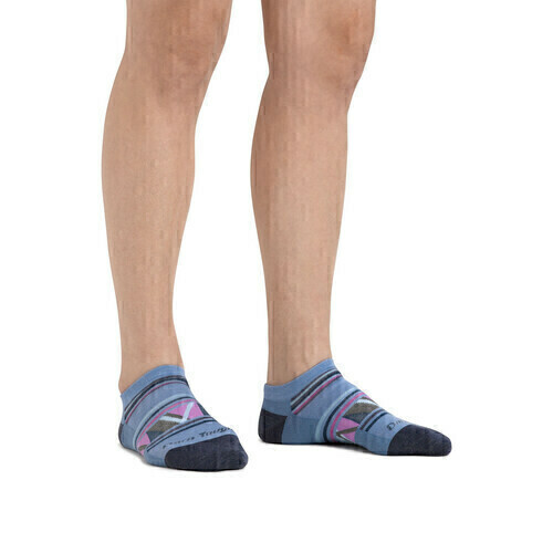 Darn Tough - Bridge: Womens No Show - Blue - L